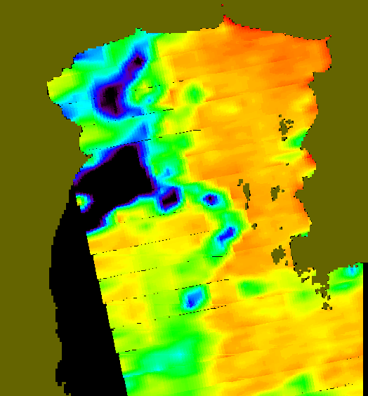 MODIS Aqua 2005/11/17 SST