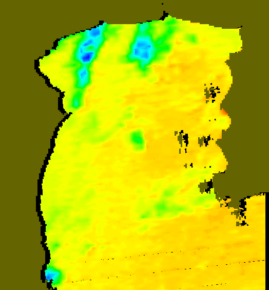 MODIS Aqua 2005/11/21 SST