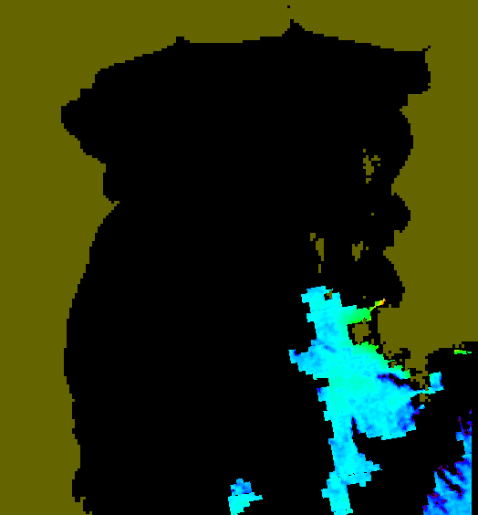 MODIS Aqua 2005/11/22 CHL