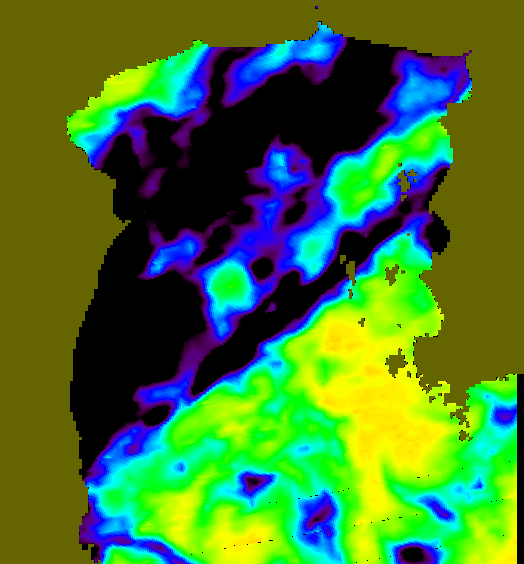 MODIS Aqua 2005/11/22 SST