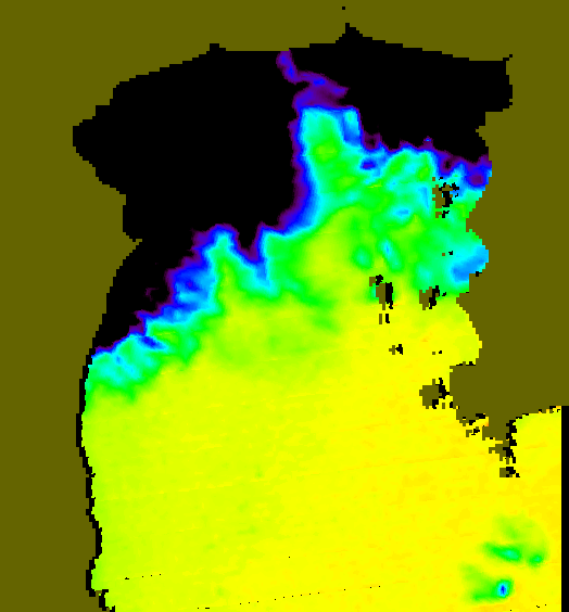 MODIS Aqua 2005/11/23 SST