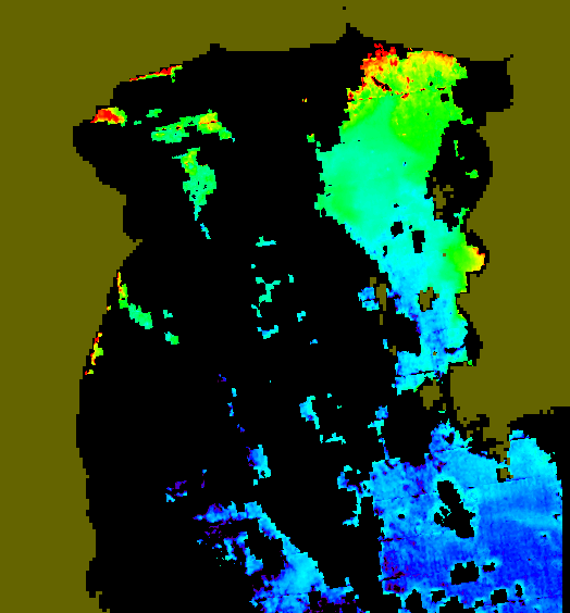 MODIS Aqua 2005/11/27 CHL