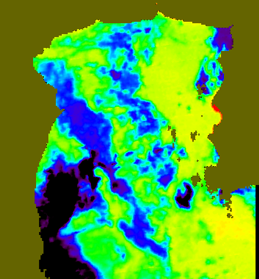 MODIS Aqua 2005/11/27 SST