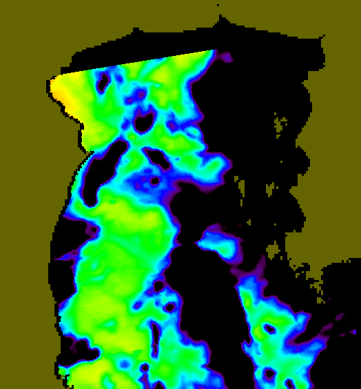 MODIS Aqua 2005/11/29 SST