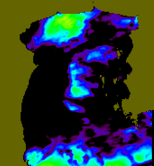 MODIS Aqua 2005/12/2 SST