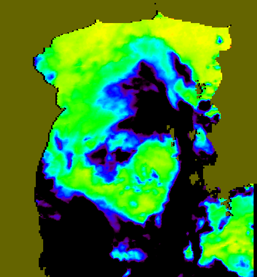 MODIS Aqua 2005/12/4 SST