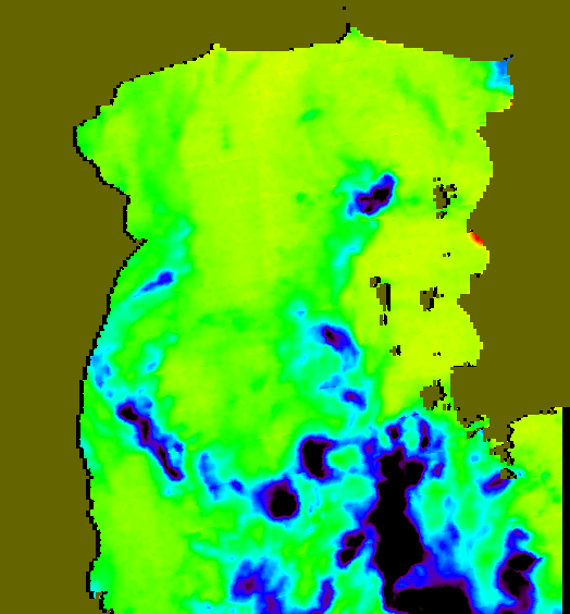 MODIS Aqua 2005/12/13 SST