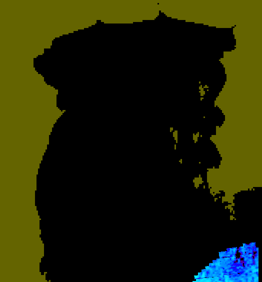 MODIS Aqua 2005/12/16 CHL