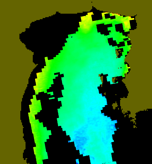 MODIS Aqua 2005/12/17 CHL