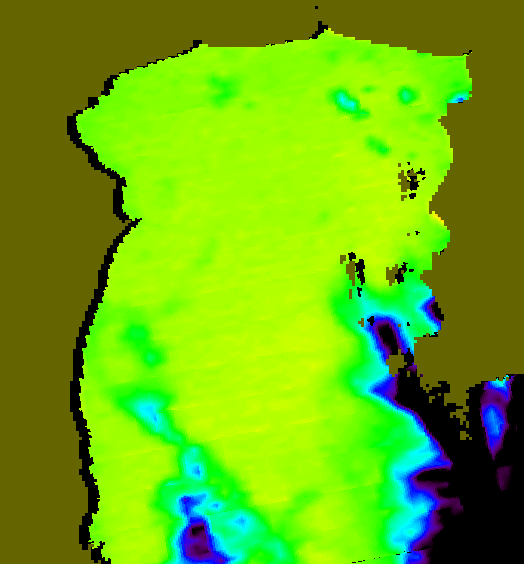 MODIS Aqua 2005/12/17 SST