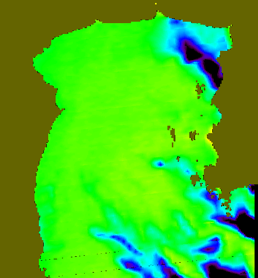 MODIS Aqua 2005/12/23 SST