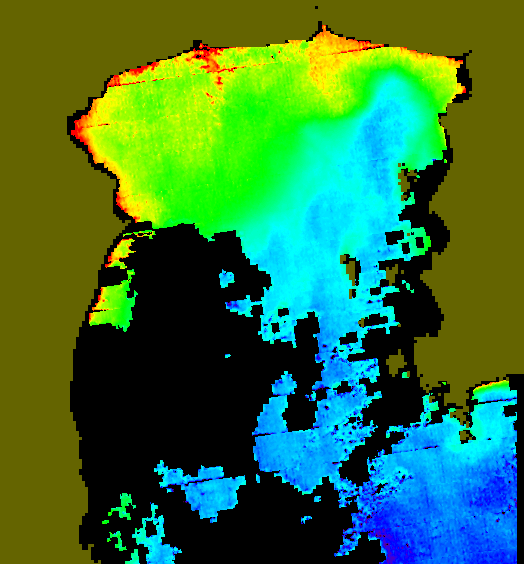 MODIS Aqua 2006/1/5 CHL