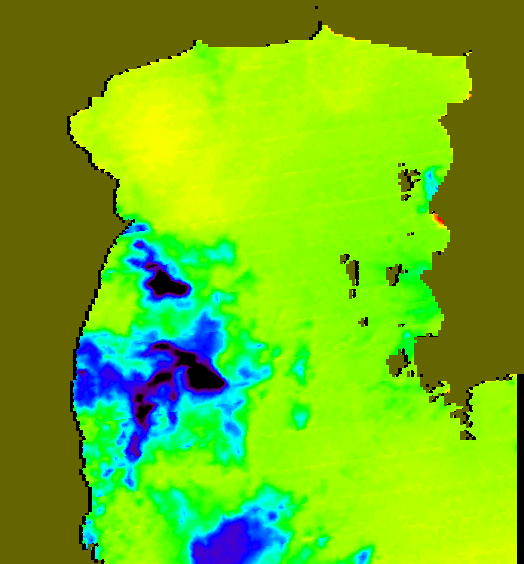 MODIS Aqua 2006/1/5 SST