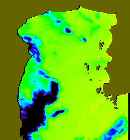 MODIS Aqua 2006/1/7 SST