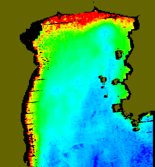 MODIS Aqua 2006/1/8 CHL