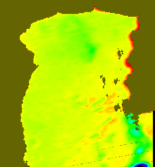 MODIS Aqua 2006/1/11 SST