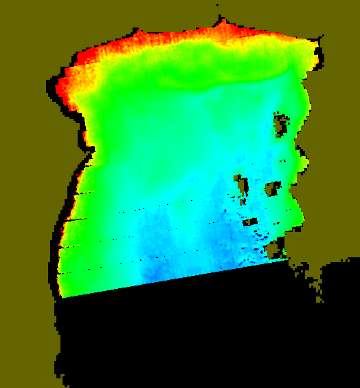 MODIS Aqua 2006/1/16 CHL