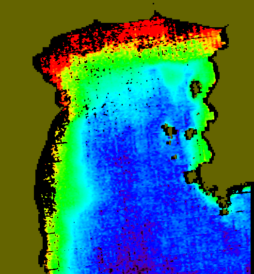 MODIS Aqua 2006/1/17 CHL