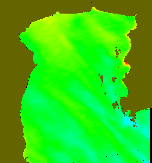 MODIS Aqua 2006/1/18 SST