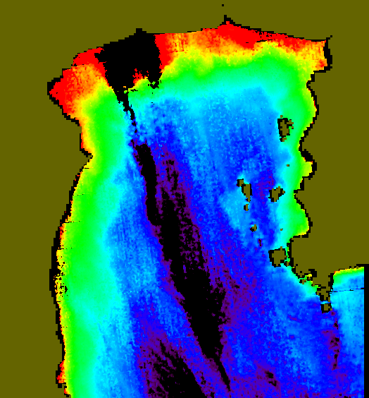 MODIS Aqua 2006/1/19 CHL