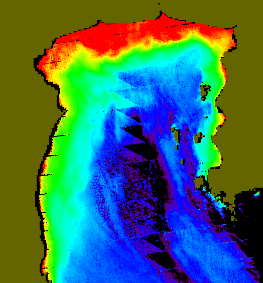 MODIS Aqua 2006/1/21 CHL