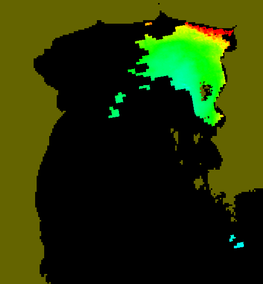 MODIS Aqua 2006/1/25 CHL