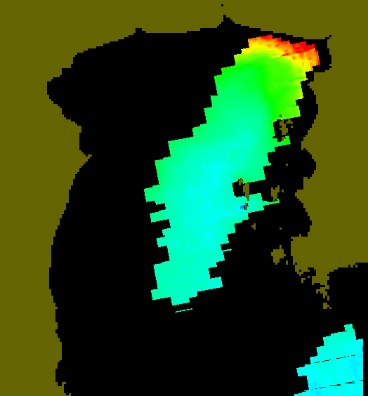 MODIS Aqua 2006/1/27 CHL