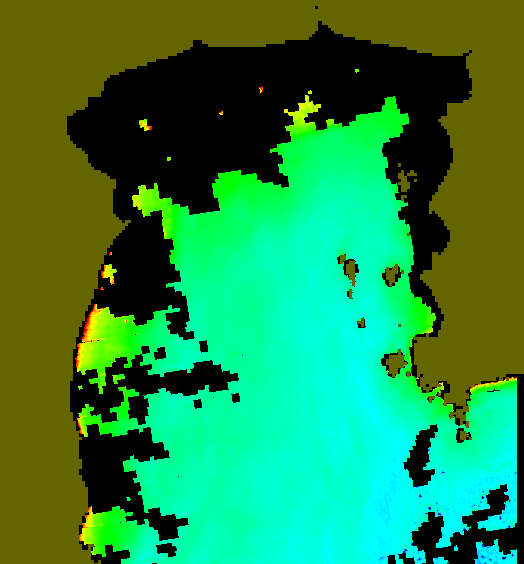 MODIS Aqua 2006/1/30 CHL