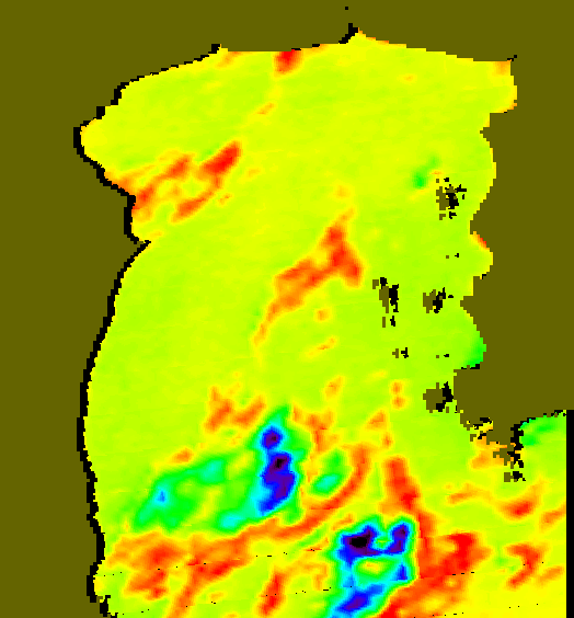 MODIS Aqua 2006/2/2 SST