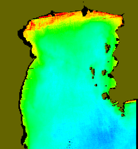 MODIS Aqua 2006/2/6 CHL