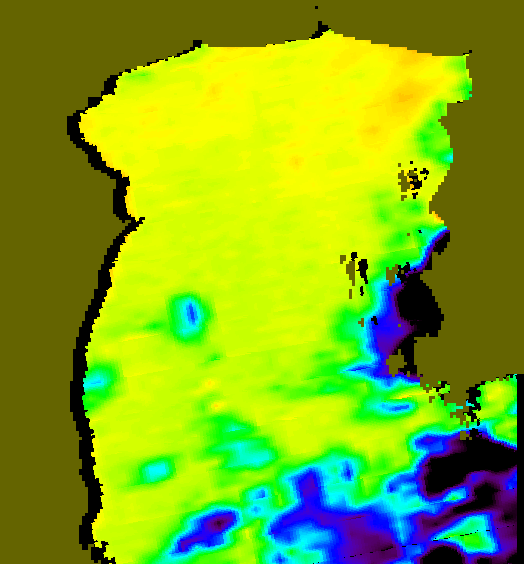 MODIS Aqua 2006/2/12 SST