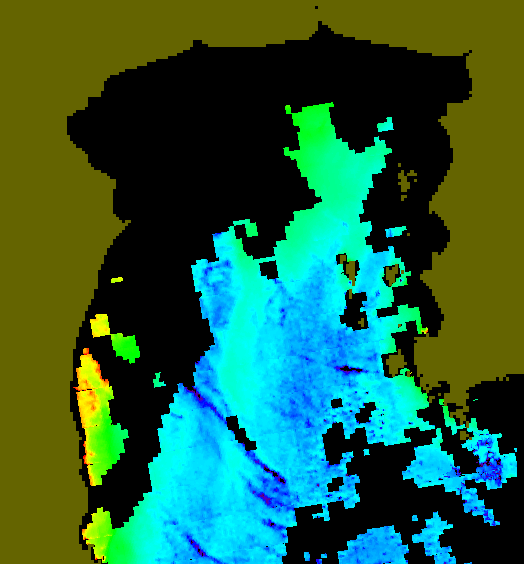 MODIS Aqua 2006/2/17 CHL