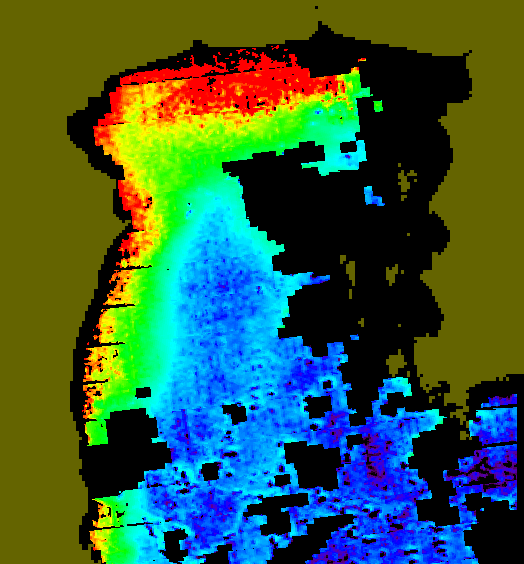 MODIS Aqua 2006/2/18 CHL