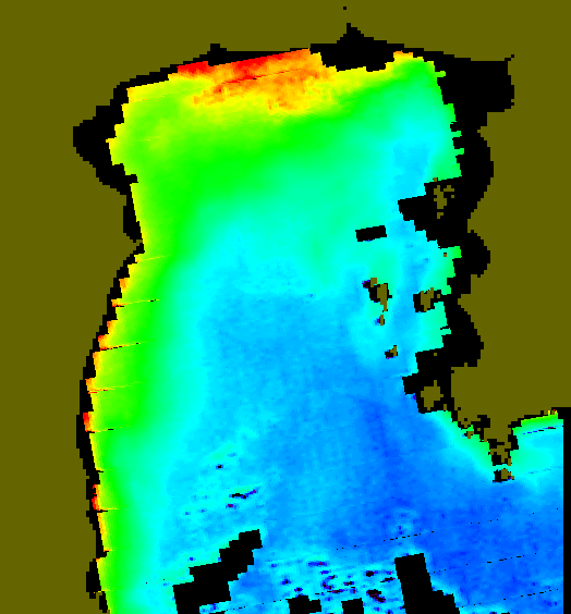 MODIS Aqua 2006/2/19 CHL