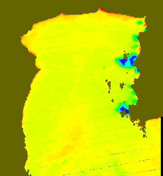 MODIS Aqua 2006/2/19 SST