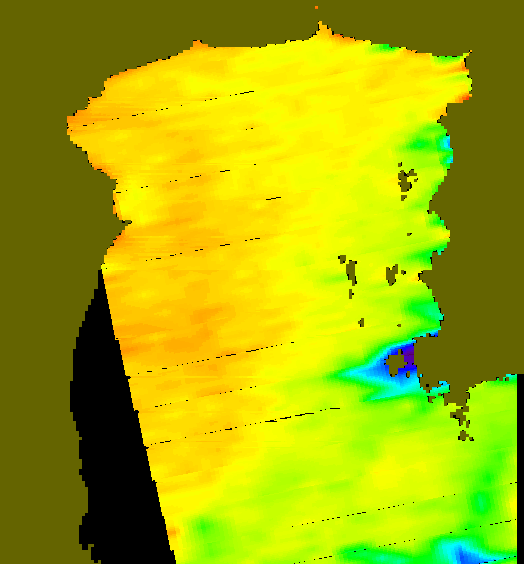 MODIS Aqua 2006/2/21 SST