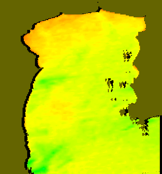 MODIS Aqua 2006/2/25 SST