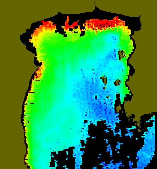 MODIS Aqua 2006/2/27 CHL