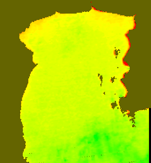 MODIS Aqua 2006/2/27 SST