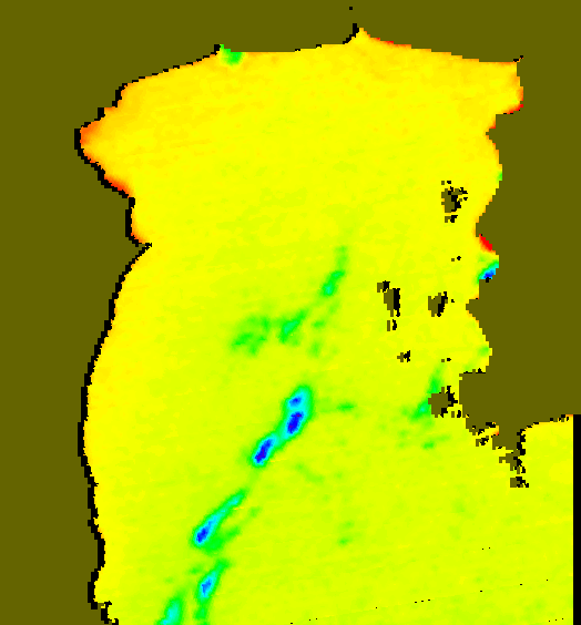 MODIS Aqua 2006/3/5 SST