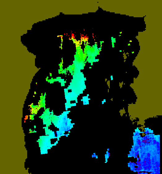 MODIS Aqua 2006/3/15 CHL