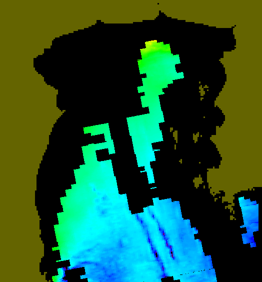 MODIS Aqua 2006/3/16 CHL