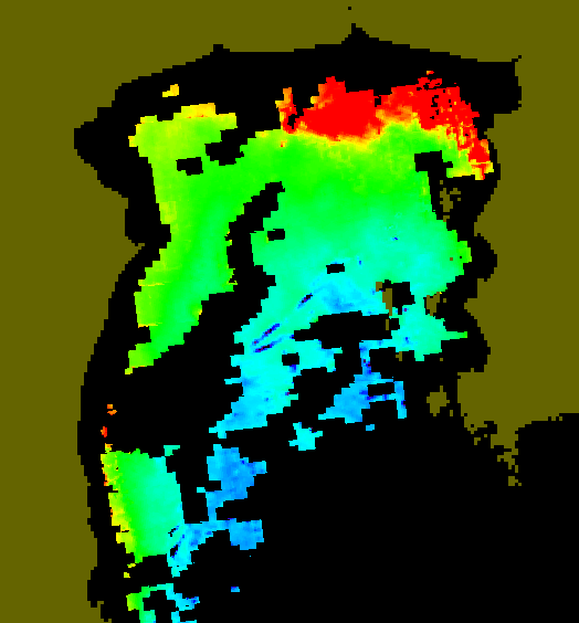 MODIS Aqua 2006/3/22 CHL