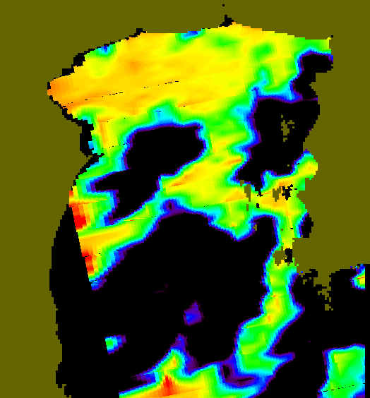 MODIS Aqua 2006/3/25 SST