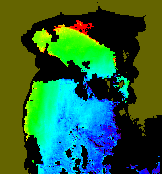 MODIS Aqua 2006/3/26 CHL