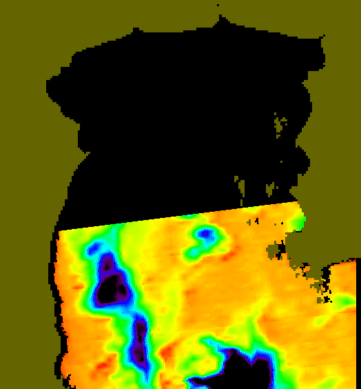 MODIS Aqua 2006/3/29 SST