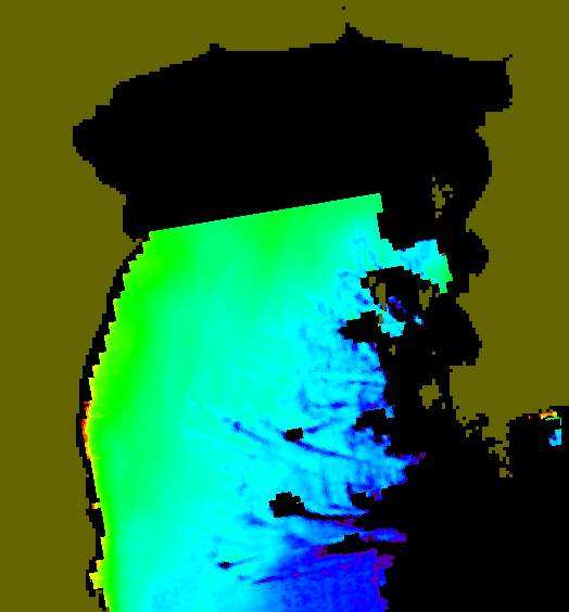 MODIS Aqua 2006/3/30 CHL