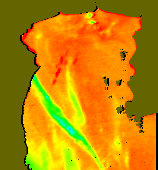 MODIS Aqua 2006/3/31 SST