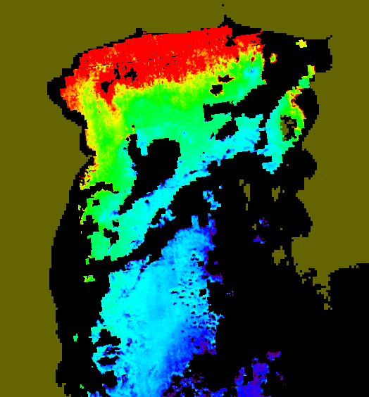 MODIS Aqua 2006/4/9 CHL