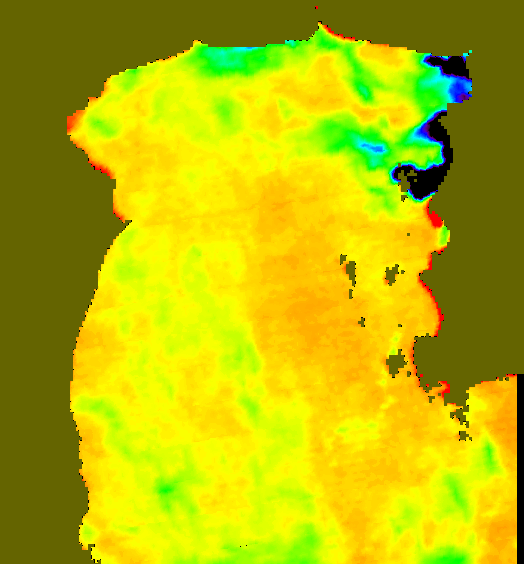 MODIS Aqua 2006/4/13 SST